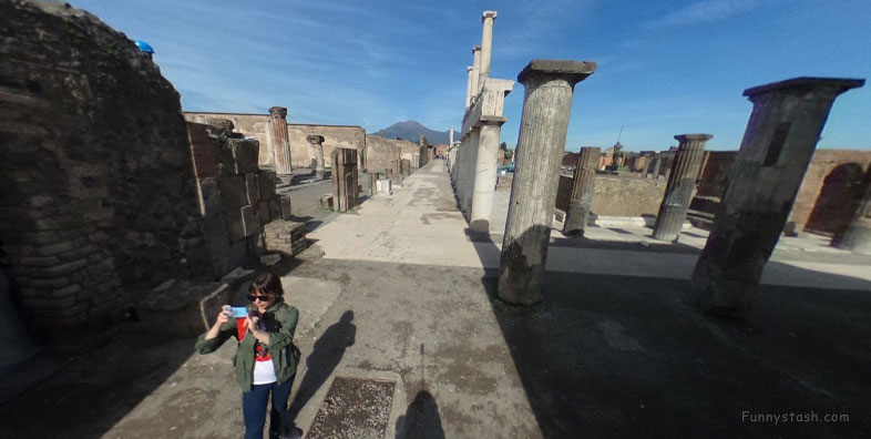 Pompei Roman Ruins VR Archeology Municipal Buildings Comitium 2