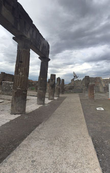 Pompei Roman Ruins VR Archeology Municipal Buildings Comitium tmb2