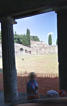 Pompei Roman Ruins VR Archeology Quadriporticus Of The Theaters tmb5