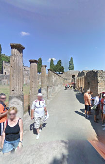 Pompei Roman Ruins VR Archeology Quadriporticus Of The Theaters tmb7
