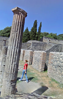 Pompei Roman Ruins VR Archeology Quadriporticus Of The Theaters tmb9