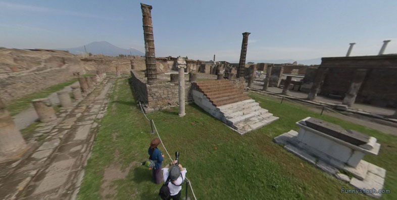 Pompei Roman Ruins VR Archeology Sanctuary Of Apollo 1