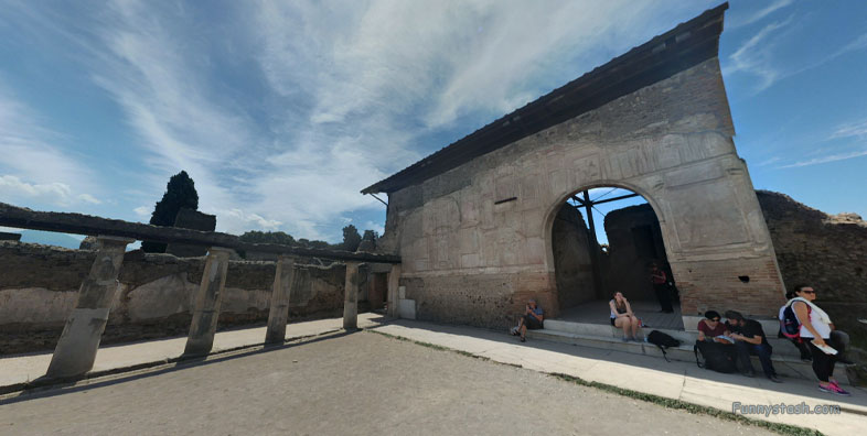 Pompei Roman Ruins VR Archeology Stabian Baths 1