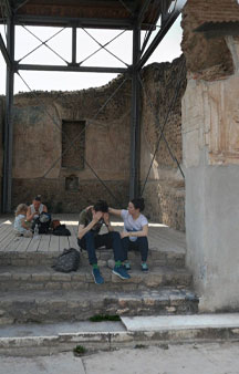Pompei Roman Ruins VR Archeology Stabian Baths tmb10