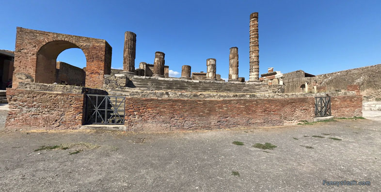 Pompei Roman Ruins VR Archeology Temple Of Jupiter 2