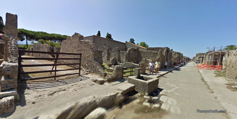 Pompei Roman Ruins VR Archeology Villa Of Giulia Felice 1