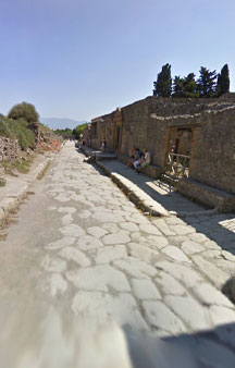 Pompei Roman Ruins VR Archeology Villa Of Giulia Felice tmb4