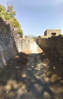 Pompei Roman Ruins VR Archeology Villa Of Giulia Felice tmb6