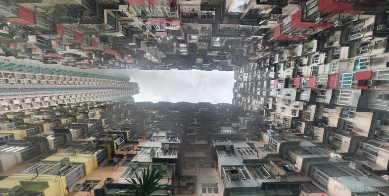 Quarry Bay Hong Kong Monster Building Walled City VR 360 Gps 2