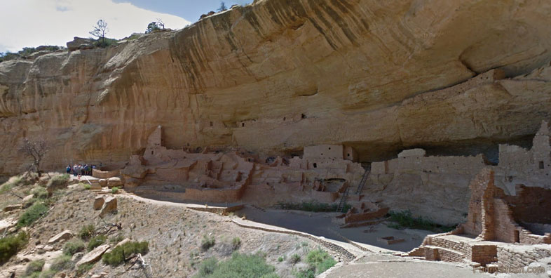 War Palace Mesa Verde Ancient 7500bc Colorado National Park Tourism Areas 2