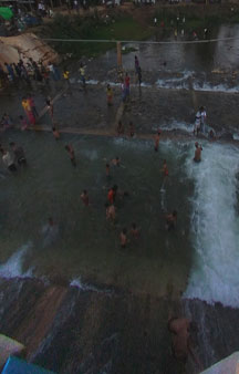 Water Festival Pool Party Innkhaung Dam Myanmar Burma VR tmb7