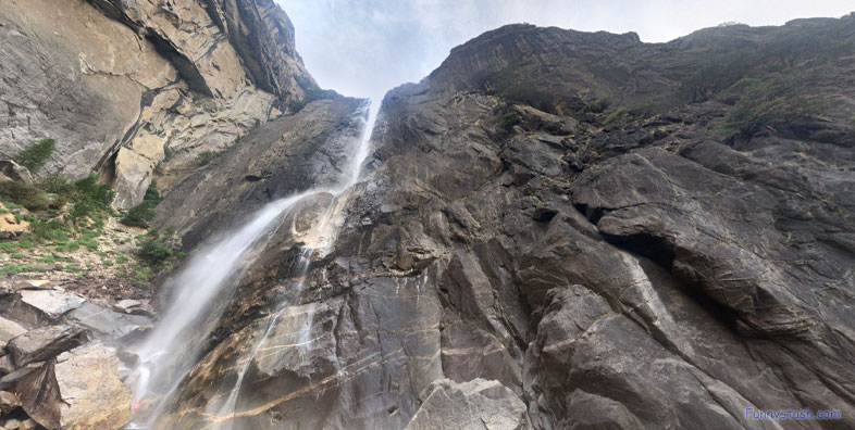 Yosemite Creek Falls Vista Point California Tourism Locations 2