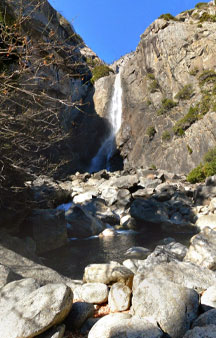 Yosemite Creek Falls Vista Point California Tourism Locations tmb2