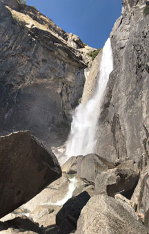 Yosemite Creek Falls Vista Point California Tourism Locations tmb6