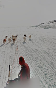 Dog Sled Across Iqaluit Bay Canada Map Locations tmb15