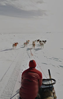 Dog Sled Across Iqaluit Bay Canada Map Locations tmb9