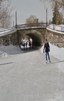 Ice Skate Giant Rink Rideau Canal Gps Ottawa Canada tmb15