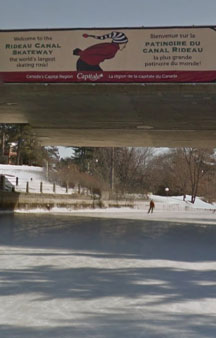 Ice Skate Giant Rink Rideau Canal Gps Ottawa Canada tmb2