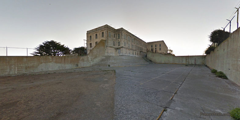 Alcatraz Recreation Yard Prison Yard 2013 VR Alcatraz Island