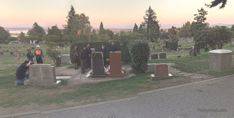 Bruce Lee Grave Seattle VR USA Famous Locations