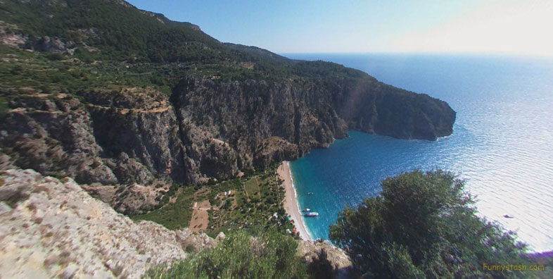 Butterfly Valley Beach Vadisi Turkey Tourism Locations 3