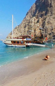 Butterfly Valley Beach Vadisi Turkey Tourism Locations tmb1