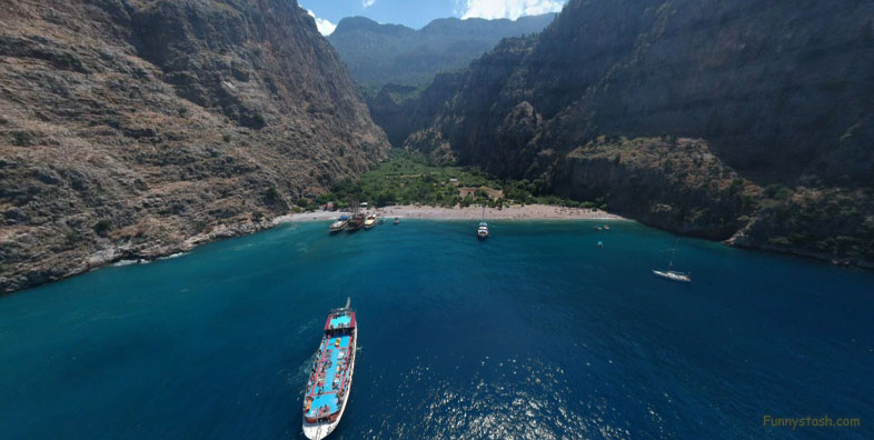 Butterfly Valley Beach Vadisi Turkey Tourism Locations