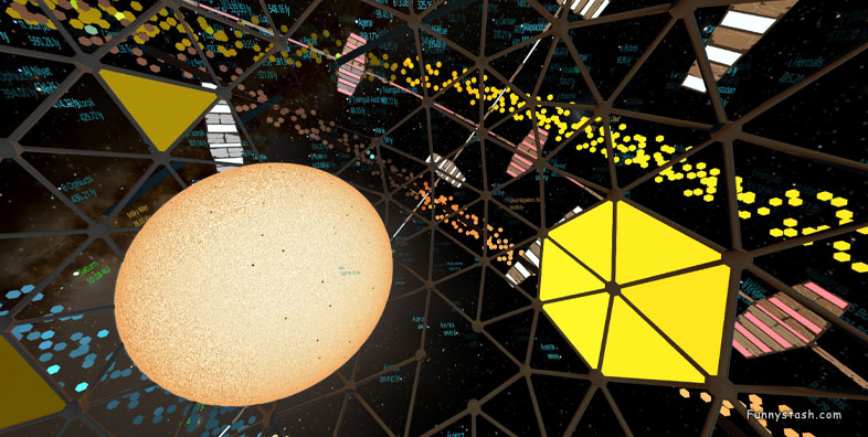 Dyson Sphere A Sol Milkyway Galaxy SE VR Space 2