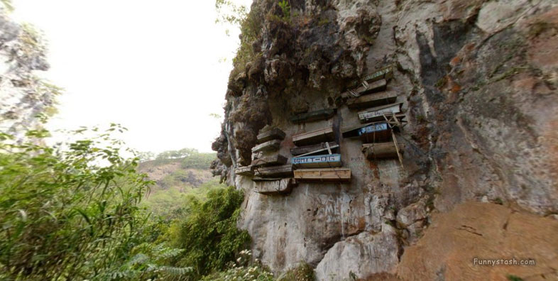 Hanging Coffins Sagada Echo Valley VR Philippines 1
