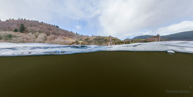 Loch Ness Beneath VR Paranormal 2015 Lake Urquhart Castle 1