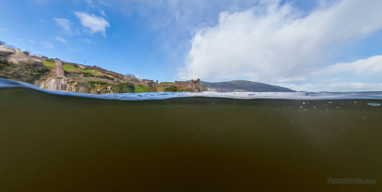 Loch Ness Beneath VR Paranormal 2015 Lake Urquhart Castle 2