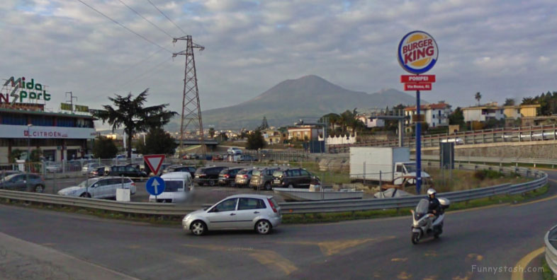 Pompei Panoramica VR Street View Italy Naples