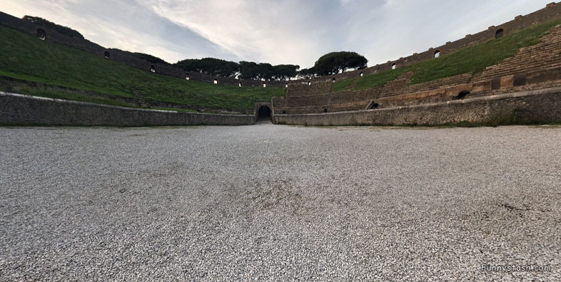 Pompei Roman Ruins VR Archeology Anfiteatro Amphitheatre Open Air Venue