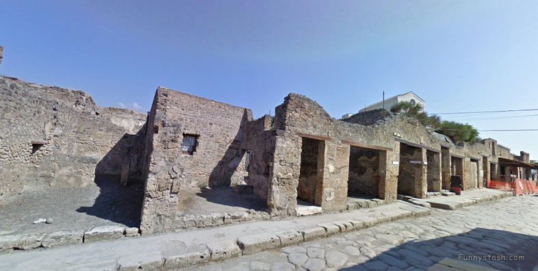 Pompei Roman Ruins VR Archeology Casina Dell Aquila