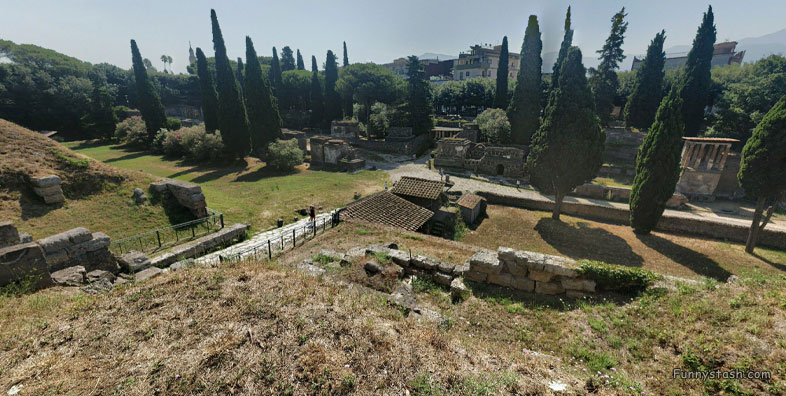 Pompei Roman Ruins VR Archeology Garden Of The Fugitives
