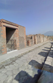 Pompei Roman Ruins VR Archeology Gymnasium Of The Juvenes tmb3