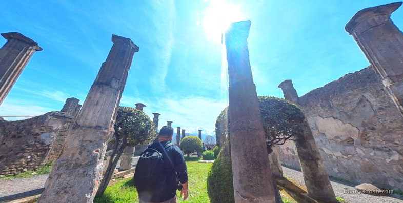 Pompei Roman Ruins VR Archeology House Of Octavius Quartio