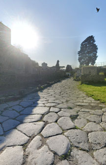 Pompei Roman Ruins VR Archeology Necropolis Of Porta Ercolano tmb1