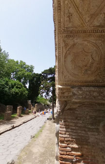 Pompei Roman Ruins VR Archeology Necropolis Of Porta Ercolano tmb2