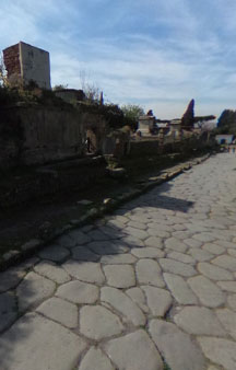 Pompei Roman Ruins VR Archeology Necropolis Of Porta Ercolano tmb3