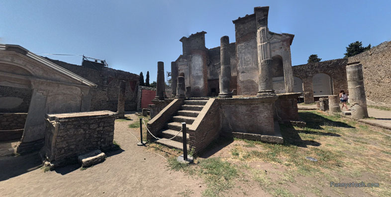 Pompei Roman Ruins VR Archeology Temple Of Isis