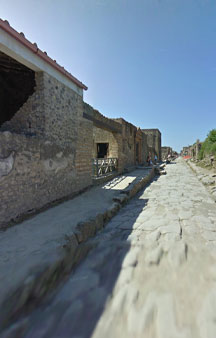 Pompei Roman Ruins VR Archeology Villa Of Giulia Felice tmb3