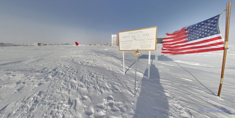 South Pole 2012 Antarctic Ice Shield VR Antarctica