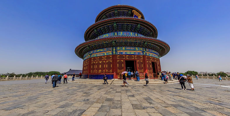 Temple Of Heaven Tienanmen Square VR Beijing China
