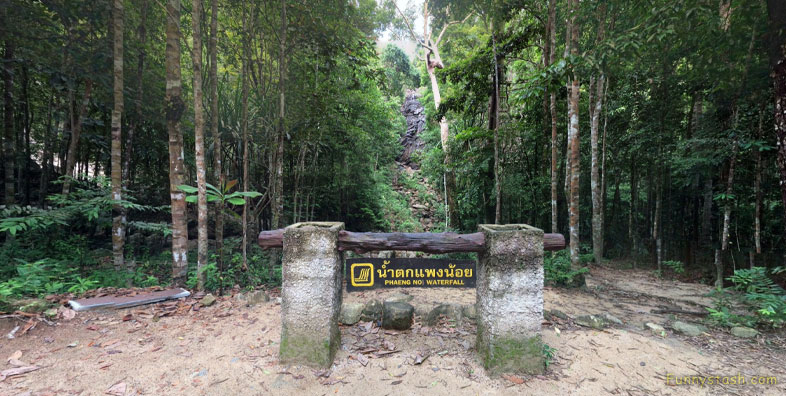 Waterfall Phaeng Noi Thailand Scenery Locations