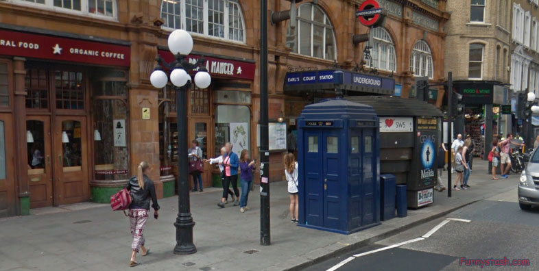 Doctor Who Telephone Box tardis Vr Map Locations