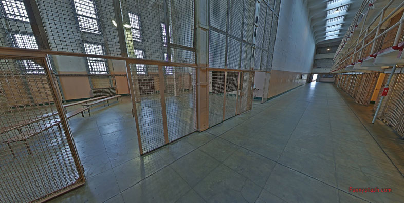 Alcatraz Prison Library 2015 VR Alcatraz Island 2