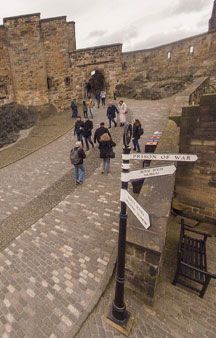 Edinburgh Castle Tourism VR Map Links tmb12