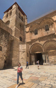 Immovable Ladder Church Sepulchre Jerusalem Tourism VR Gps tmb12