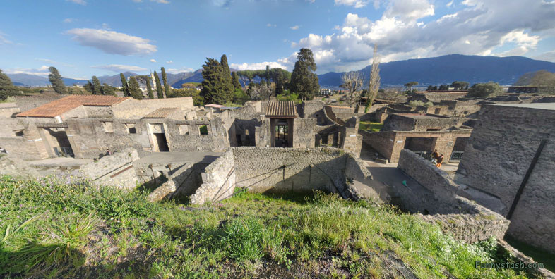 Pompei Roman Ruins VR Archeology House Of Moralista